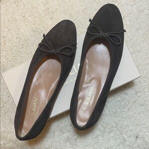 A. Soliani Como Ballet flats in brown suede